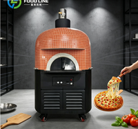 Oven Pizza Oven Pizza Putar Oven Pizza dengan Pembakar Oven Pizza Turbo Chef