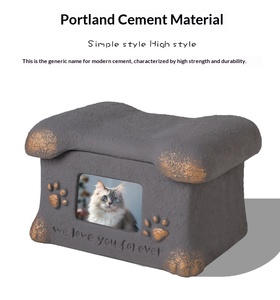 Urna para Mascotas en Forma de Casa Hecha a Mano, para Cachorros, Gatos, Perros y Gatitos - Almacenamiento de Cenizas para Cremación Conmemorativa - Product Image 5