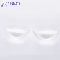 Bosylon Coussinets de soutien-gorge push-up en gel de silicone, rehausseurs de décolleté pour robe de mariée