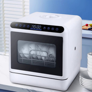 Lavavajillas Eléctrico de Encimera, Lavavajillas Independiente de 6L <span class=keywords><strong>para</strong></span> el Hogar, con Rociadores Superior e Inferior, Lavavajillas de Cajón <span class=keywords><strong>para</strong></span> Cocina - Product Image 2