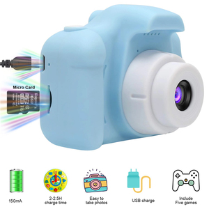 Videocamera per Bambini Full HD 1080P con Display LCD da 2.0 Pollici, Fotocamera Digitale per Bambini X2 - Product Image 4