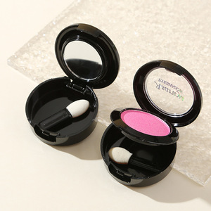 Paleta de sombras de ojos individuales de marca privada, pigmento prensado brillante, fórmula duradera en tonos oscuros, claros <span class=keywords><strong>y</strong></span> medio claros, color personalizado, a base de hierbas. - Product Image 3