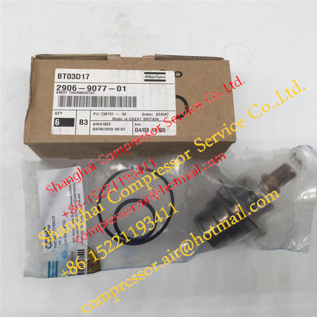 Atlas Copco Air Compressor 2906907701 AMOT THERMOSTATIC VALVE KIT