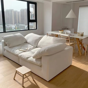 Wind Cloud Set Modern Household Fabric Compressed Set 7 Seater Compression - Product Image 2