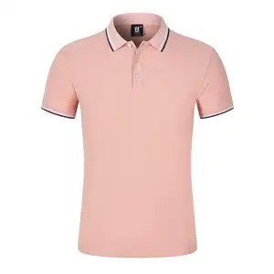 Logo personnalisé T-shirts d'été à logo brodé Chemises polo pour hommes Chemises polo décontractées pour hommes Chemises polo à manches courtes Nouveau design Cadeau polo