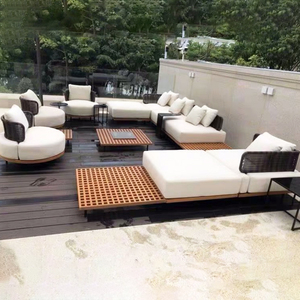 Miami Garden Furniture Round Pe Rattan <strong>Sofa</strong> Outdoor Furniture Sets <strong>Waterproof</strong> Circular Patio Outdoor Sectional <strong>Sofa</strong> - Product Image 2