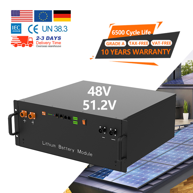 A Grade 48v 100ah 150ah 200ah Lithium Ion Battery 10 Kwh 48 Volt Supplier From China Factory