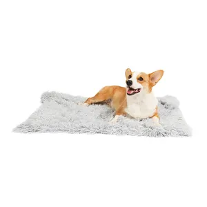 ファッション安いペット小型犬フリースチェック柄赤暖かい新しいデザインの家猫のベッド