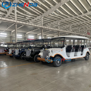 Low Price 8 Passenger 8 Seater Classic Tourist <strong>Roadster</strong> Car <strong>Antique</strong> Luxury Electric Club Glof Car Airport Cart Bus - Product Image 5
