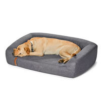 OEM ODM Canapé-lit de luxe pour animaux de compagnie, chien ou chat, coussin personnalisé, lit pour chien, housse amovible imperméable