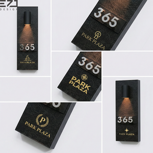 ป้ายเลขห้องพักโรงแรม EZD แบบกำหนดเอง ป้ายเลขห้องพัก 3 มิติ ทำจากสแตนเลสและอะคริลิค สำหรับโรงแรมหรู รีสอร์ท และวิลล่า - Product Image 6