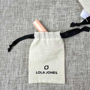 Sac de shopping en toile de coton durable avec cordon de serrage, personnalisable avec logo, idéal pour cadeaux et bijoux – Vente chaude - Product Image 6