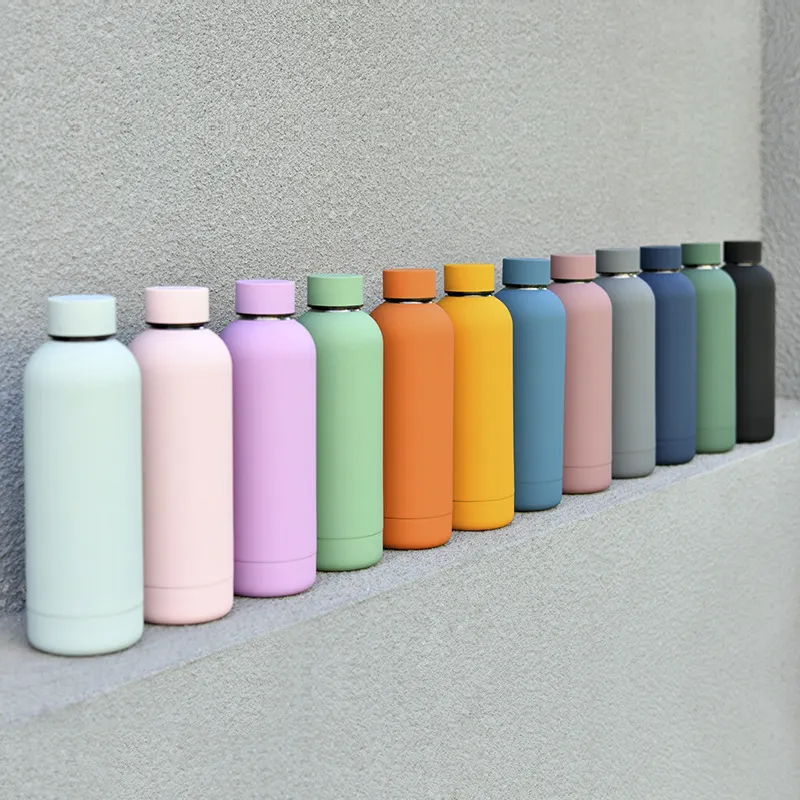 BPA Free 350ml 500ml 750ml 1000ml Stainless Steel Water Bottle Double Wall Vacuum Flask