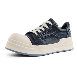 Chaussures de sport décontractées rétro pour hommes en toile respirante, tendance mode, à lacets, antidérapantes, printemps été automne - Product Image 2