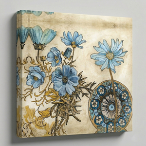 <span class=keywords><strong>ภาพ</strong></span>วาดดอกไม้ขนาดใหญ่บนผืนผ้าใบ ตกแต่งห้องนั่งเล่น <span class=keywords><strong>ภาพ</strong></span>พิมพ์<span class=keywords><strong>ลาย</strong></span>ธรรมชาติและภาพวาดสีน้ำมันแบบวาดด้วยมือ พร้อมกรอบ - Product Image 2