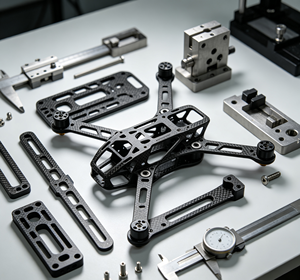 Service OEM/ODM personnalisé, usinage CNC, châssis de drone en aluminium léger, pièces de bras pour fabricant de drones - Product Image 4