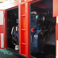 200kw 250kva AC générateur diesel portable 3 phases Super silencieux centrale électrique avec moteur international pour la location