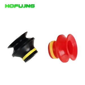 HOFUJNG VB30 Corrugated <b>Silicone</b> Suction Cup VB Series Custom <b>Rubber</b> with Screw Vacuum Suction Cups - Product Image 5