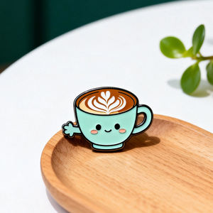 Fabricante de Insignias Metálicas de Alta Calidad con Diseño Personalizado, Insignias de Solapa Personalizadas de Aleación de Zinc con Esmalte Suave y Duro - Product Image 1