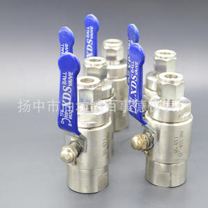 Válvula de Bola de Acero Inoxidable de Alta Presión con Rosca Interna QY-1-64P para Maquinaria Industrial - Product Image 3