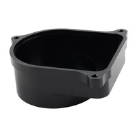 Nouvelle plaque de capot de distributeur noire pour Honda Acura Integra B16/B18A B Civic Si Del Sol Si Prelude Si VTEC Accessoires de voiture en aluminium
