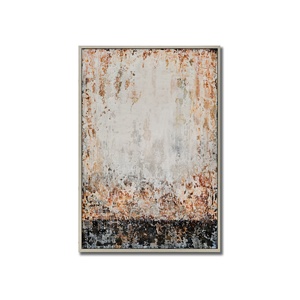 Cuadros artísticos de pared de Hotel personalizados al por mayor pintura al óleo abstracta hecha a mano sobre lienzo decoración de sala de estar sujetos de naturaleza muerta - Product Image 3