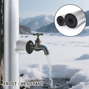 CF ruba cách nhiệt NBR vật liệu cách nhiệt cho đường ống nước phụ kiện và ống lớn bảo vệ nhiệt & lá nhôm - Product Image 3