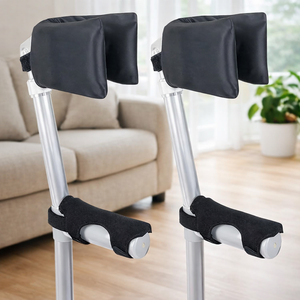 Custom Forearm Crutch <b>Pads</b> Soft Comfortable Durable Easy Install Washable Universal Armrest <b>Cushion</b> Covers Keywords - Product Image 1