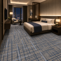 Tapis Axminster de luxe pour chambre d'hôtel, tapis commercial pour chambre d'hôtel