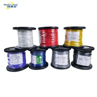 Cable Eléctrico RVV de Alta Flexibilidad HO5VV-F con Aislamiento de PVC, Cable de Cobre Trenzado, Personalizable, 300V, Modelo UL1007