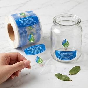 Custom Waterproof Oil Proof Tear Resistant Self Adhesive <b>Labels</b> for Cleaning Products Home and Commercial Use Cleaner <b>Labels</b> - Product Image 1