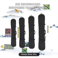 Sac de voyage pour ski et snowboard, en nylon, imperméable, écologique, durable, housse de protection pour snowboard