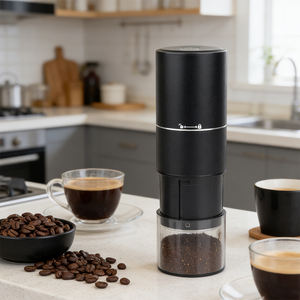 เครื่องบดกาแฟแบบพกพาไร้สาย ขนาดเล็ก ความจุ 25 กรัม ชาร์จผ่าน USB <span class=keywords><strong>แบบ</strong></span> Type-C ใช้ใบมีดทรงกรวย - Product Image 1