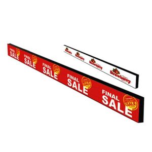 Magasin de détail de supermarché P0.9375 P1.5 P1.875 P1.9 Digital Signag Smart Tags Bannière Étagère Bord Flex Screen Led Display - Product Image 2