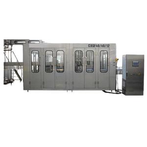 DXGF24/24 Machine d'étiquetage de bouchage de remplissage automatique de bouteilles pour la matière plastique de l'eau emballée dans le baril - Product Image 3