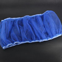 Cage à oiseaux en nylon souple, aérée, pratique, filet en maille, jupe de protection, chaîne solide, acceptable, 1000 pièces