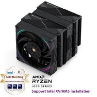 Refroidisseur d'eau PS120 EVO à 7 caloducs, double tour, avec roulements à billes ARGB, compatible avec les sockets 2011, 2066, 1700, 1200, 115x, AM4, AM5