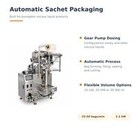 Machine d'emballage automatique verticale pour sachets de miel et liquides visqueux