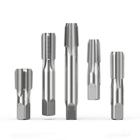 Prix usine 60 degrés HSS Filetage de tuyau Tarauds NPT 1/8 1/4 3/8 1/2 3/4 NPT 1
