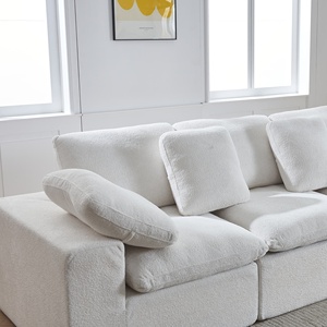 Colección Modern Contemporary Modular Sectional con alta densidad de espuma, sofá comprimido para sala de estar, apartamento, Oficina - Product Image 6