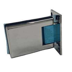 Utilisez du verre trempé monolithique pour tenir ouvert à 90 degrés Charnière <span class=keywords><strong>de</strong></span> porte en verre <span class=keywords><strong>de</strong></span> douche noir mat - Product Image 5