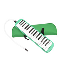 Chinese Musical Keyboard Instrument Colorful 32 Keys Melodica With Carrying Bag