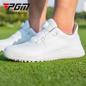 PGM XZ321 custom white non-slip golf shoes waterproof men golf shoes