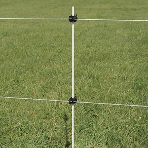 Poteaux de clôture électriques solaires pour animaux Poteau en fibre de verre Poteau de clôture de ferme de chèvres - Product Image 6