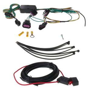 Trailer Wiring <b>Harness</b> 4 Pin Us Version For 10-17 Equinox Terrain 118494 PVC Insulated IP65 12V - Product Image 2