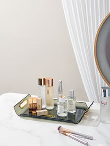 Premium Multi Purpose Nordic Decoration Rectangulaire PET Salon Snack Assiette Plateau de Service avec Poignée - Product Image 6