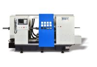 Máquina Horizontal de Torneado CNC y Rectificado de Superficies de Acero Inoxidable y Aluminio de Alta Precisión, Modelo Lang Ruixing SSLW LX-600