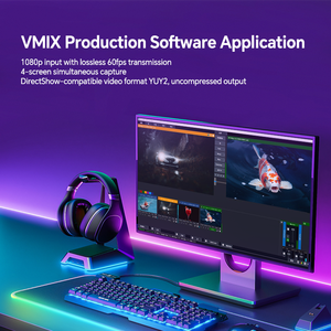 4-канальная гибридная карта захвата видео SDI+HDMI 1080p MP4 для многокамерной потоковой трансляции - Product Image 4