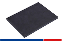 Bande préimprégnée en fibre de carbone continue, feuille composite PEEK, plaque PEEK, forme de stock pour l'industrie aérospatiale et médicale