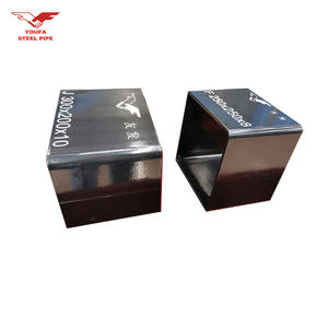 600*600*25mm * 12 mètres de longueur grandes tailles laminées à chaud noir peint Sections creuses - Product Image 5